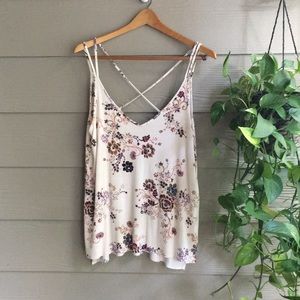 AE Floral Tank Top